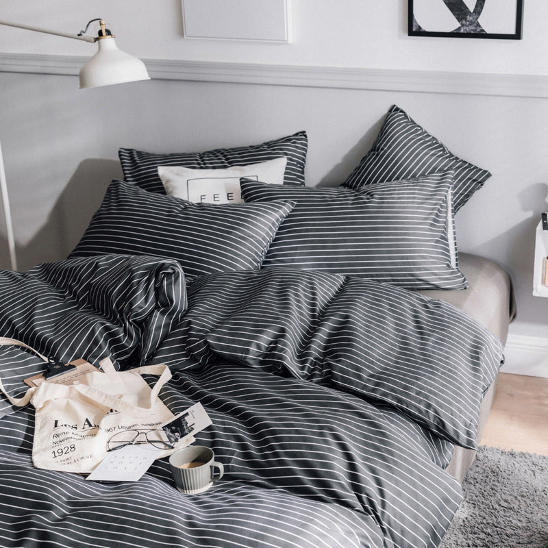 Decorative Geometric Patterned Bedding Set Avarnia