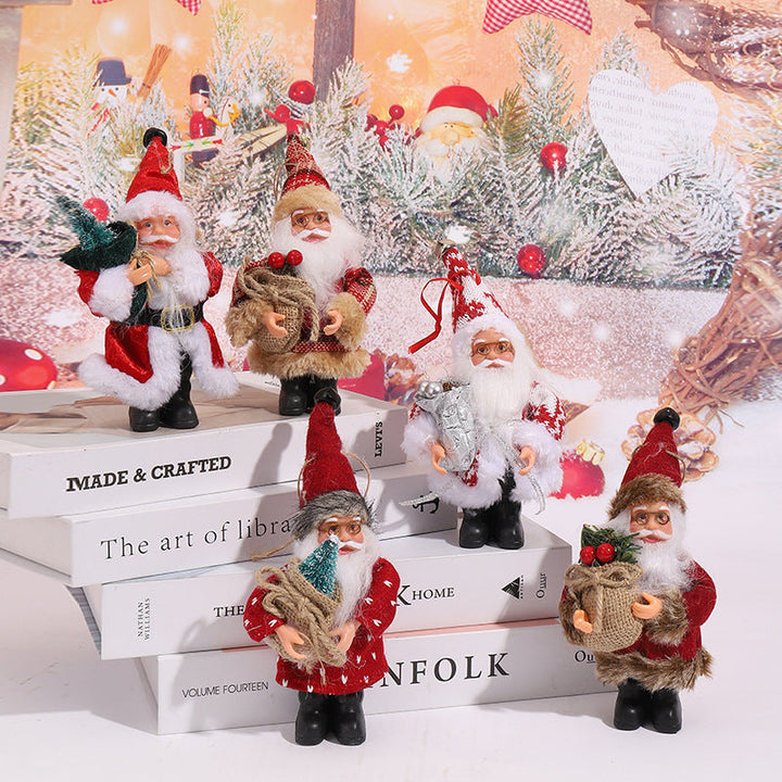 Decorative Santa Claus figure with high-quality detailing