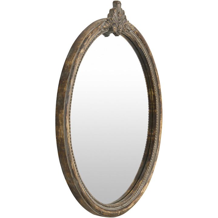 Ornate Vintage Round Wall Mirror