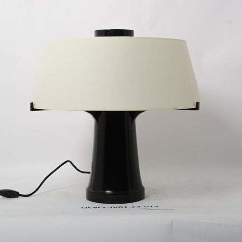 Contemporary table lamp with stylish shade