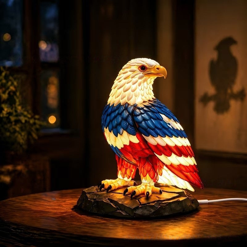 Decorative witch table lamp