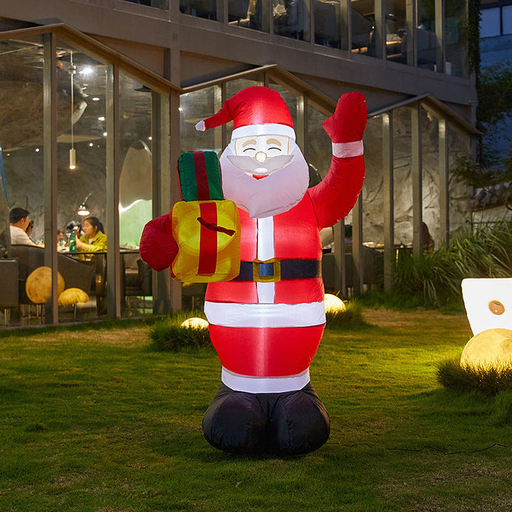 Funny Santa Climbing Figure