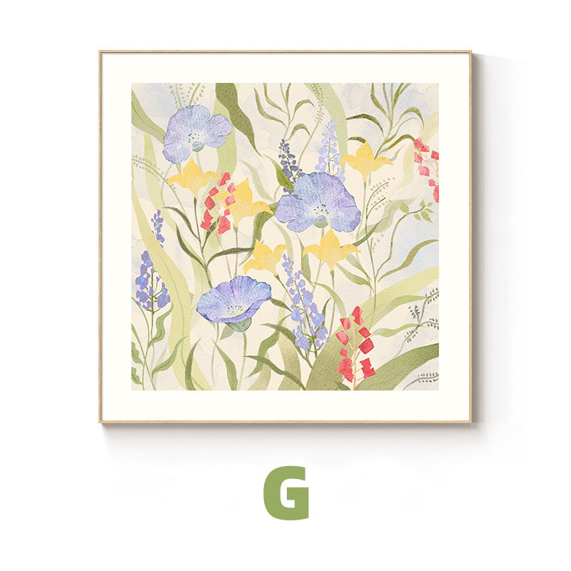 Floral Watercolor Wall Art