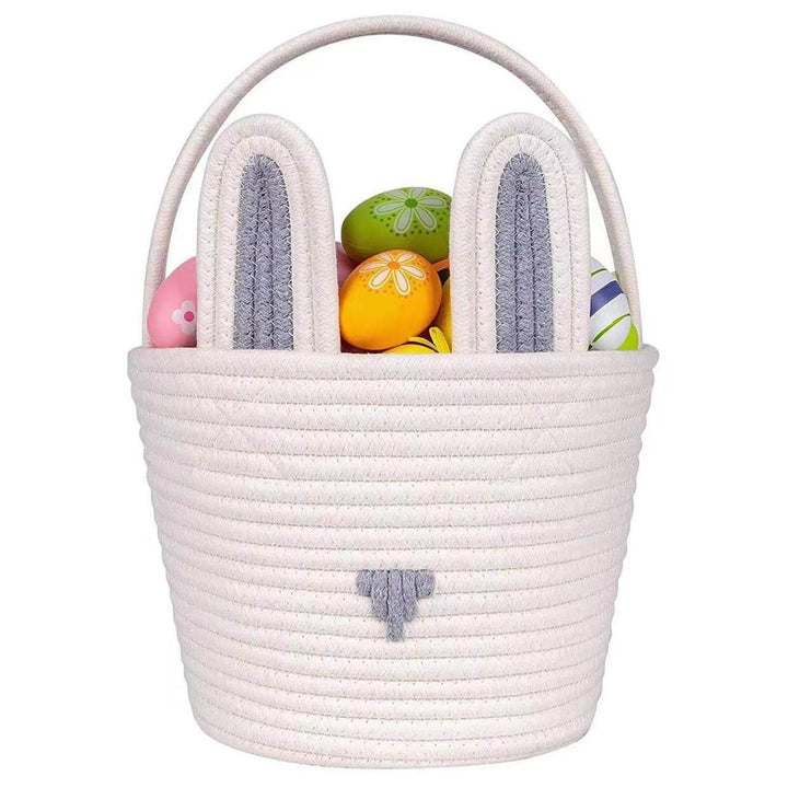 Playful Storage Basket in Rabbit Design