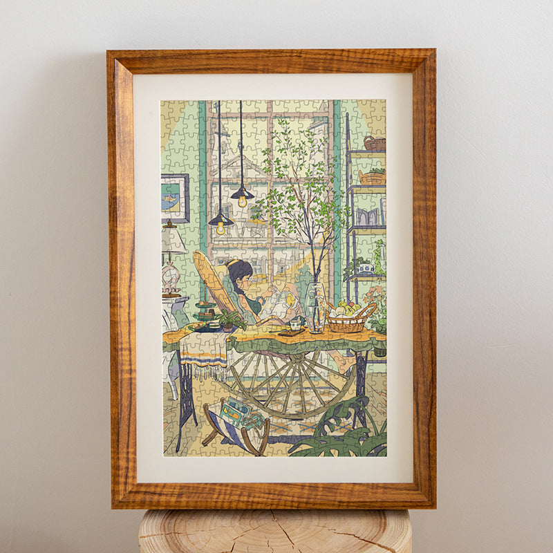 Artistic Jigsaw Puzzle Frame