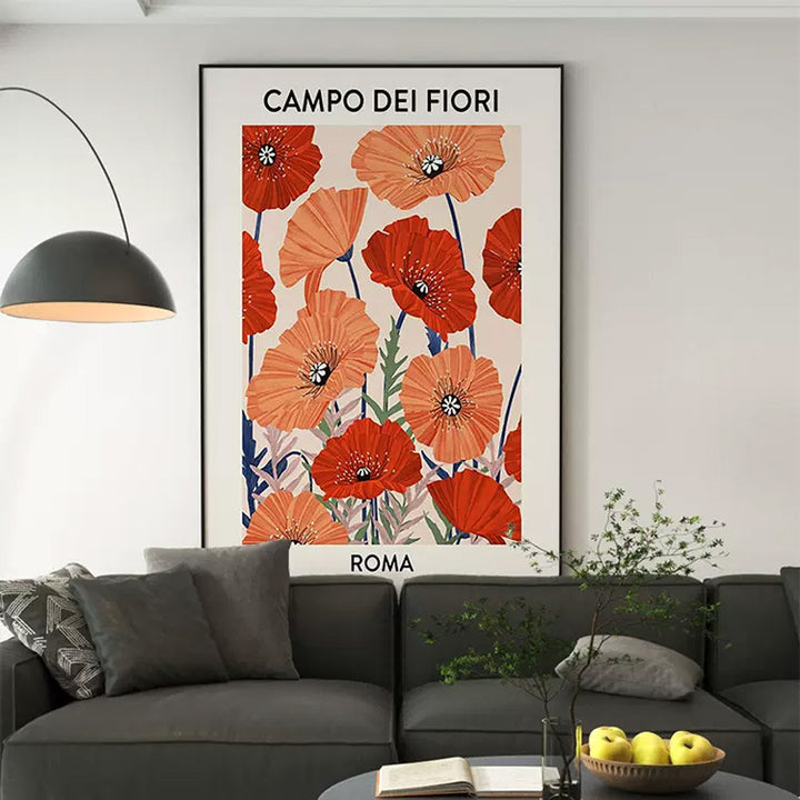 Botanical Themed Wall Art Print