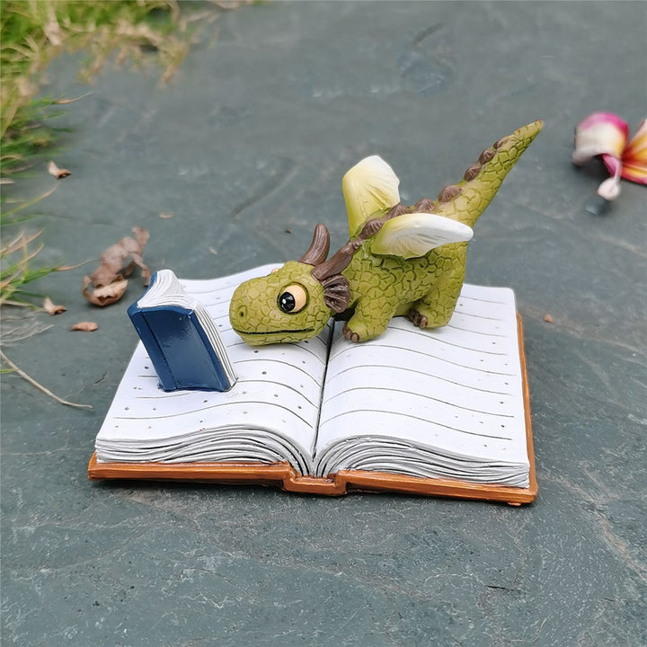 Whimsical Dragon Study Figurine