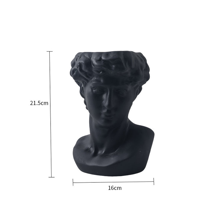 Decorative head vase