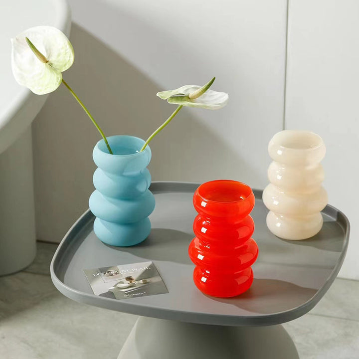 Modern Bubble Glass Vase