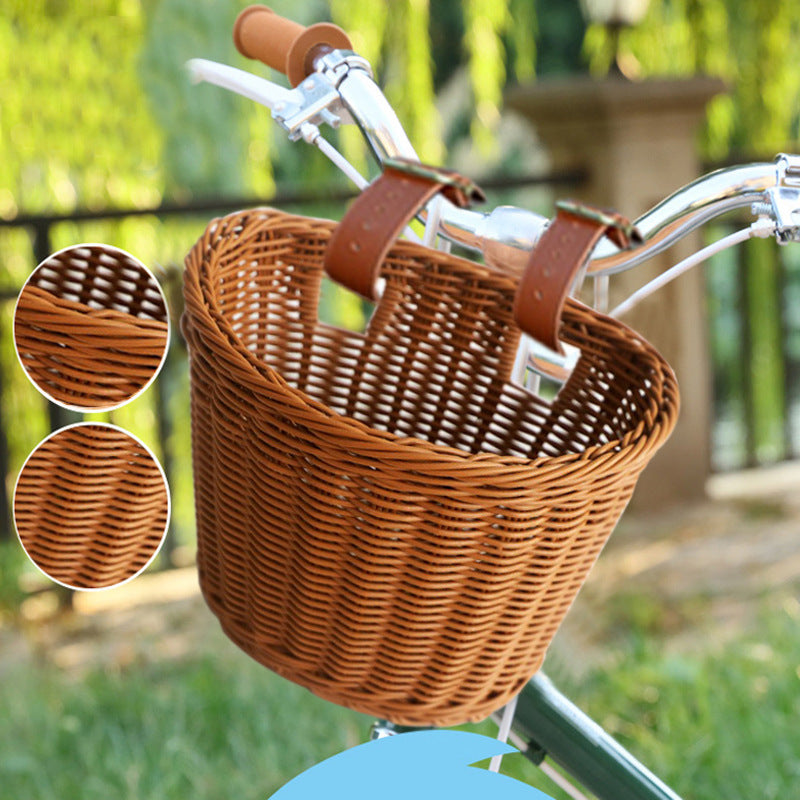 Robust bicycle accessory basket