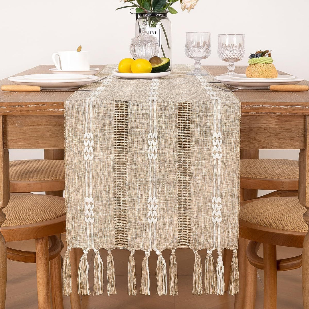 Elegant Table Runner for Dining Room Decor
