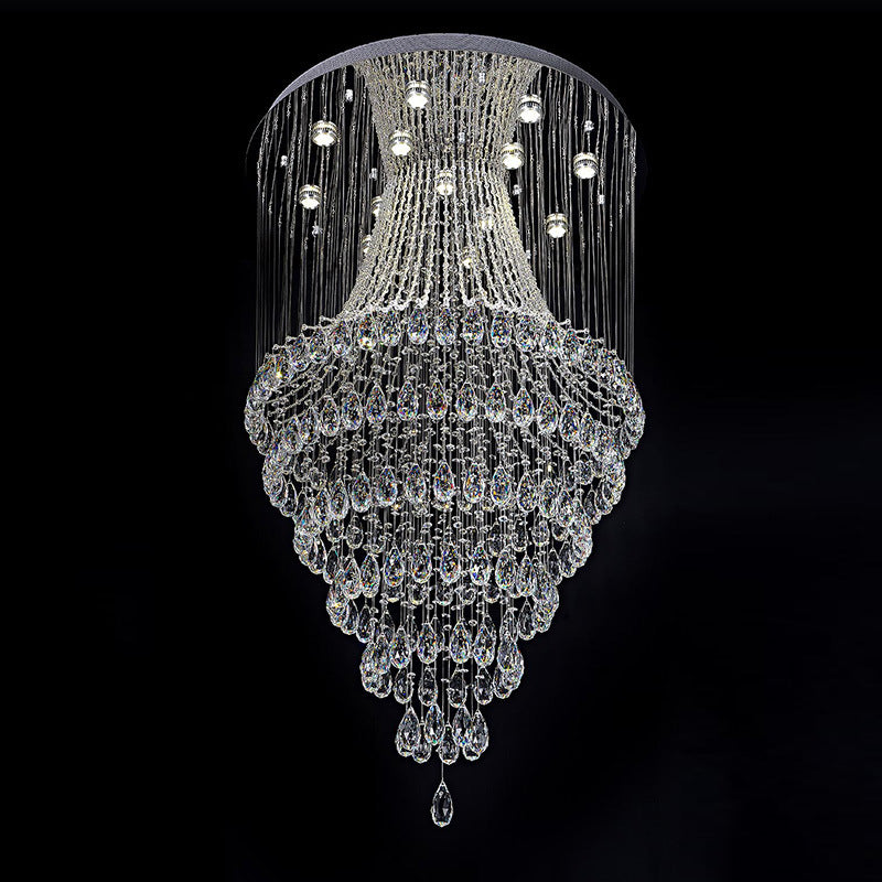 Crystal Cascade Chandelier