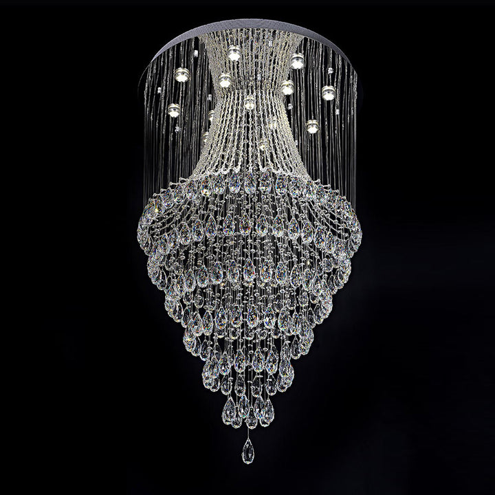 Crystal Cascade Chandelier