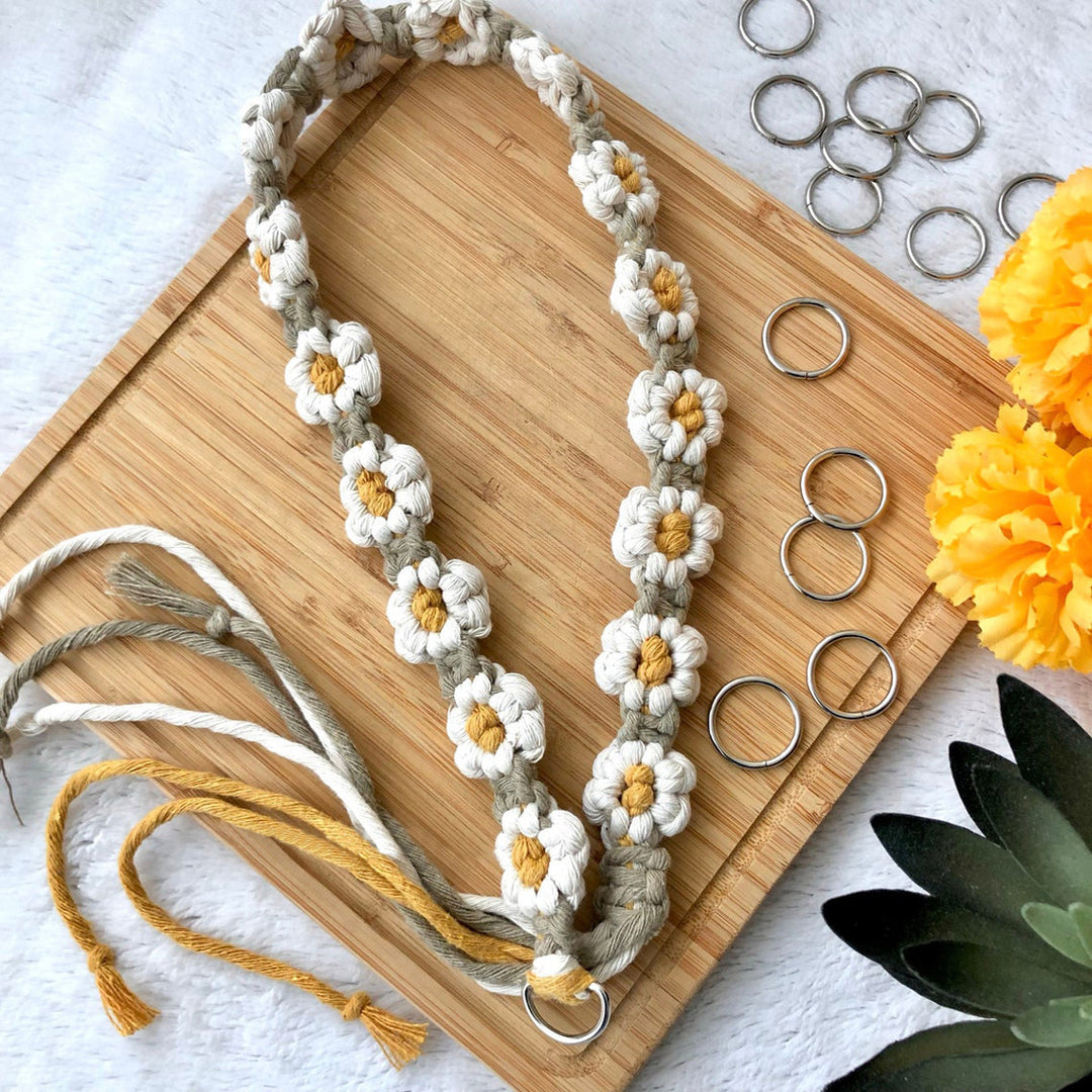 Macrame Flower Crown
