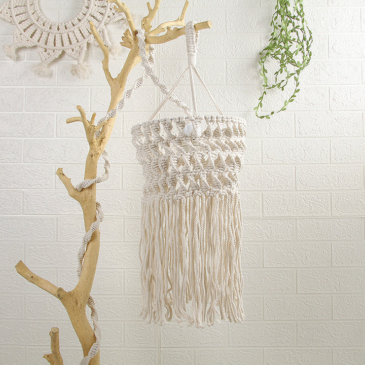 Macramé Pendant Light Fixture