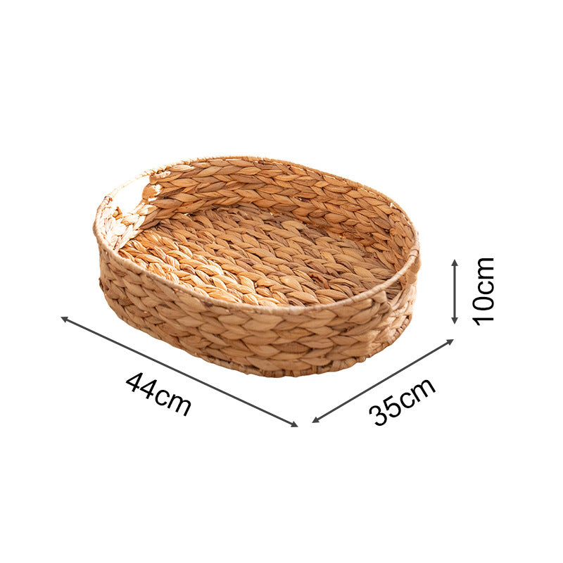 Handcrafted basket made from natural materials