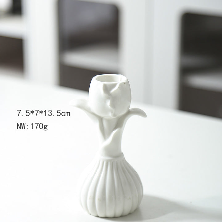 Artistic Double Chamber Candle Holder
