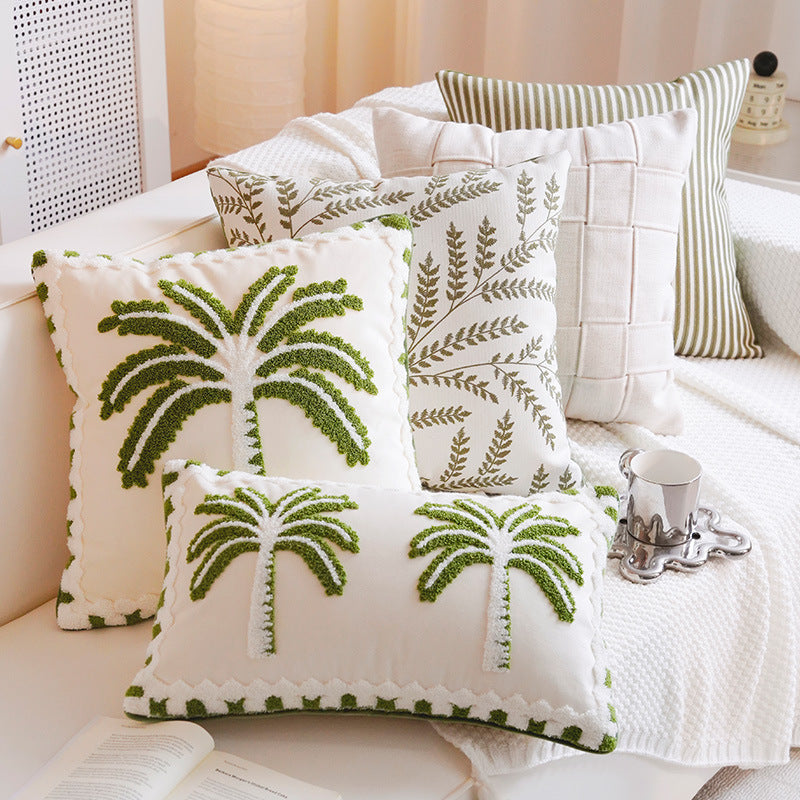 Floral Pattern Decorative Throw Pillow