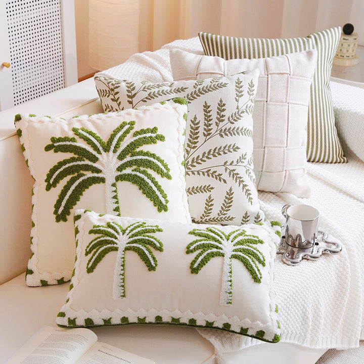 Floral Pattern Decorative Throw Pillow