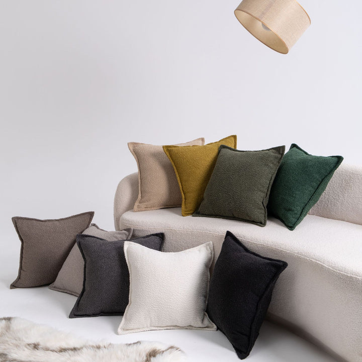 Textured Plush Square Pillow