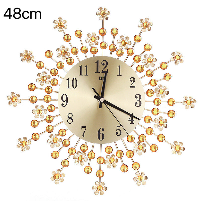 Decorative Sunburst Wall Clock