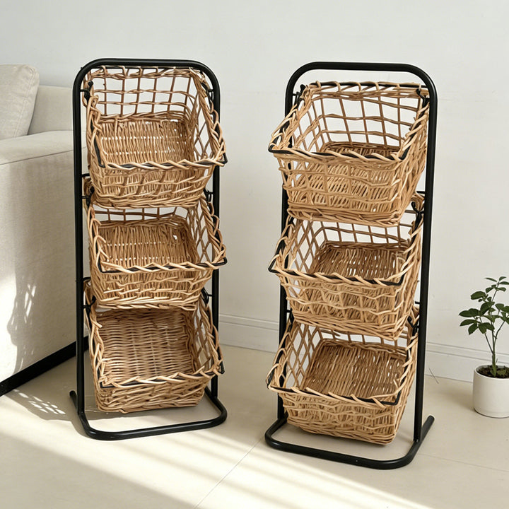Multifunctional Basket Stand