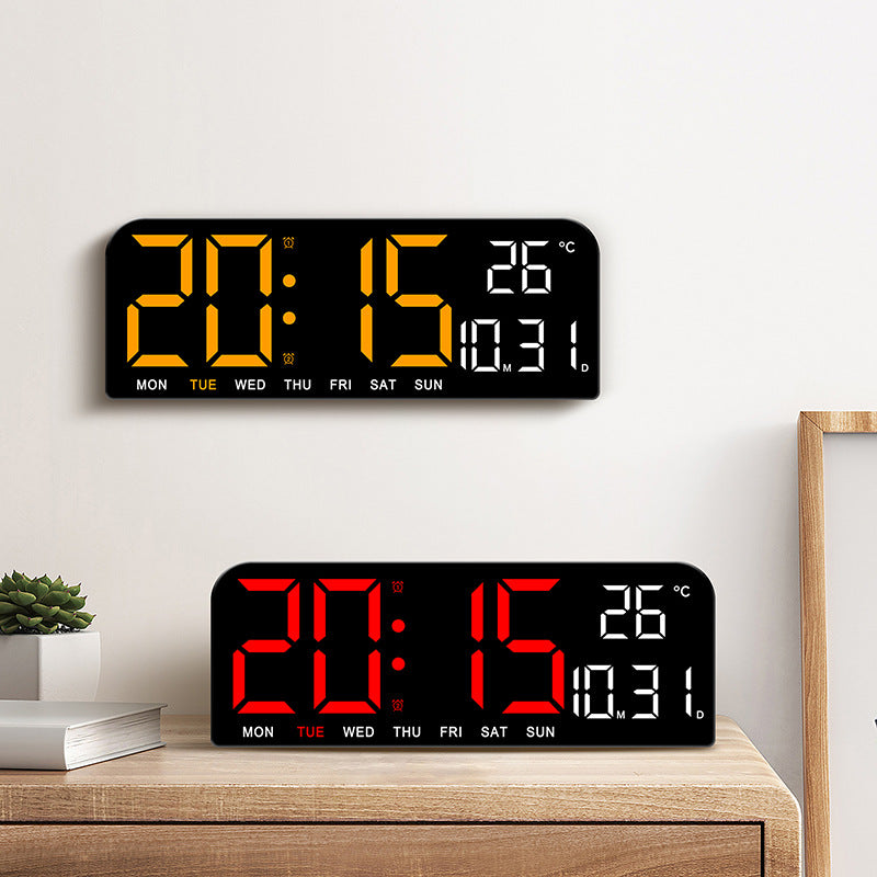Digital Multifunctional Alarm Clock with Temperature Display