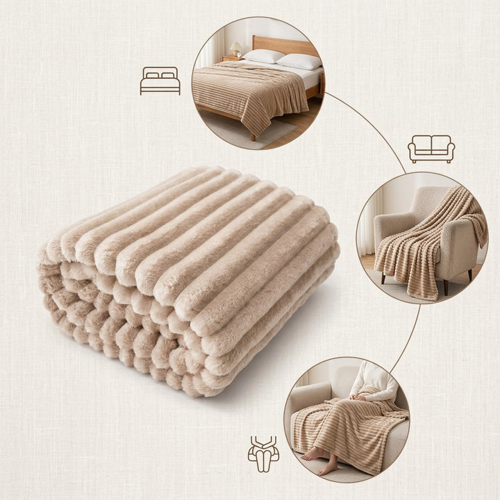 Luxurious Textured Throw