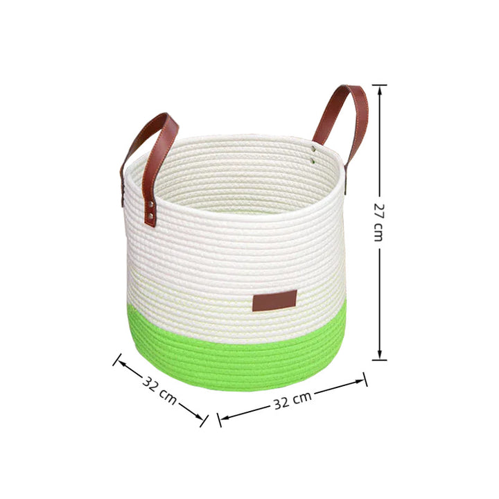 Decorative Woven Storage Bin