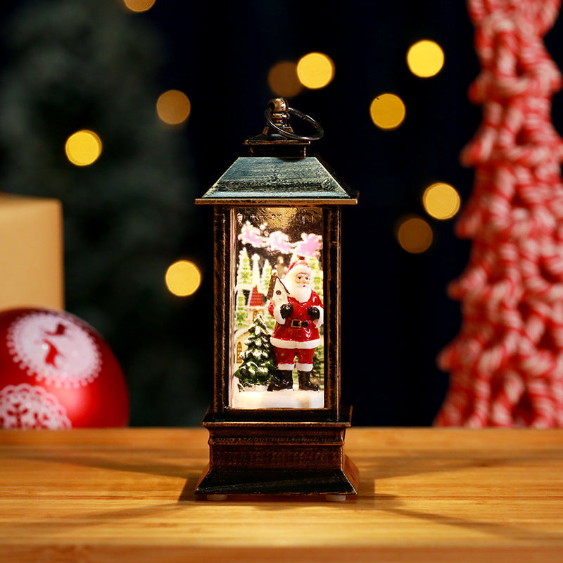 Snow Globe Lamp