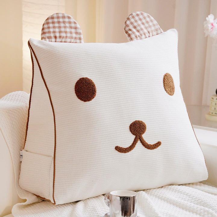 Panda-Shaped Decorative Pillow