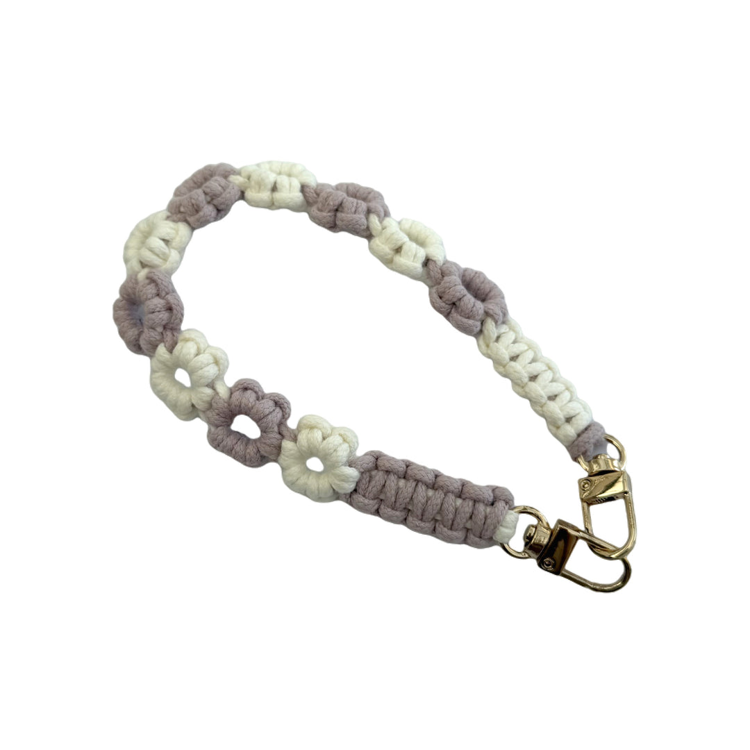 Floral Macrame Eyewear Holder