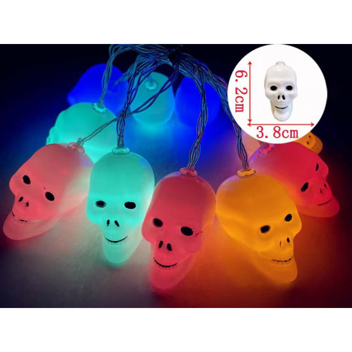 Decorative Halloween LED Pumpkin Ghost Bat String Lights