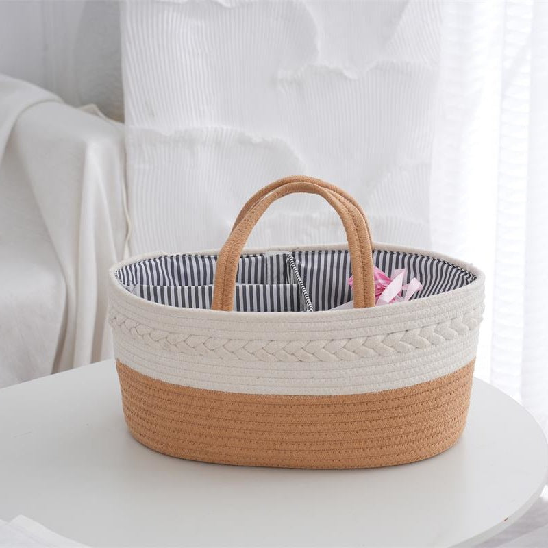 Decorative storage basket