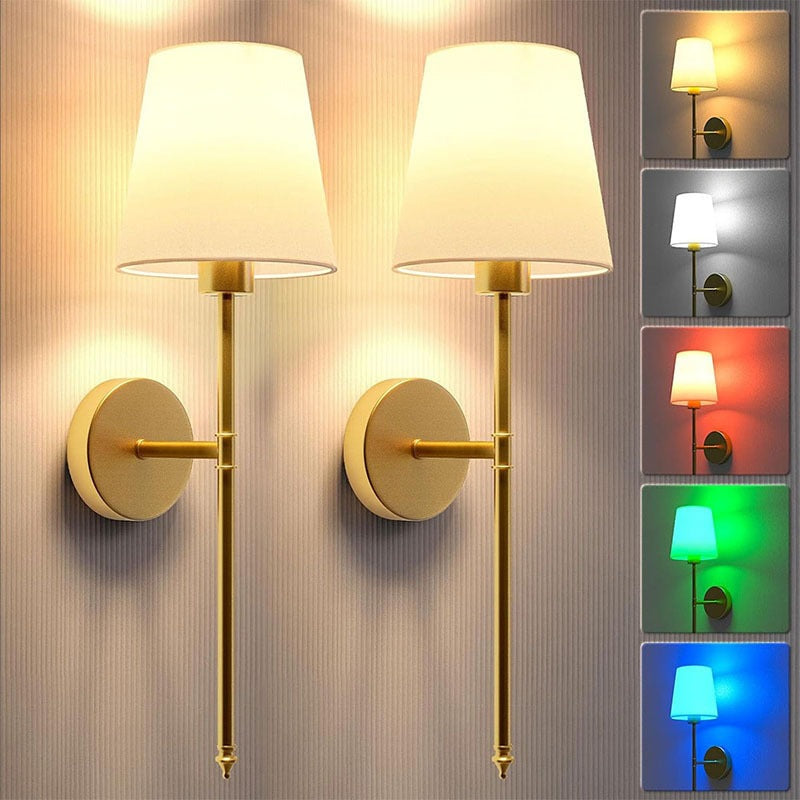 Adjustable Fabric Wall Lamp