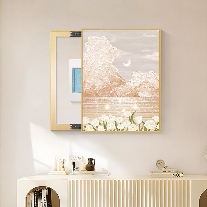 Decorative Floral Landscape Art Print