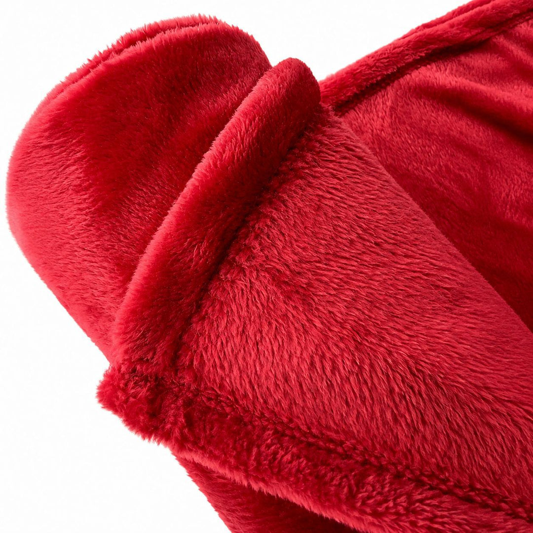 Super Soft Reversible Fleece Throw Blanket
