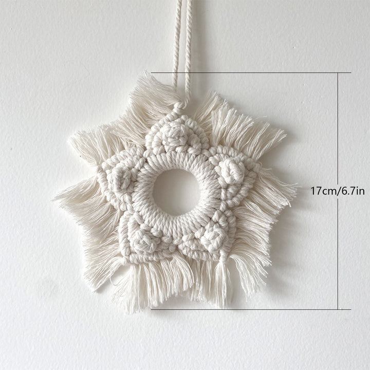 Handcrafted Macrame Star Wall Hanging