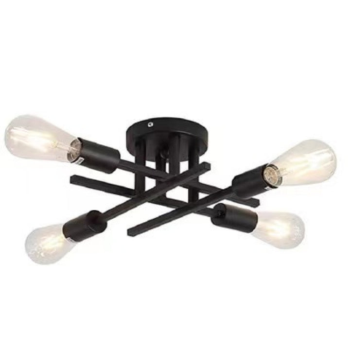 Contemporary geometric ceiling light