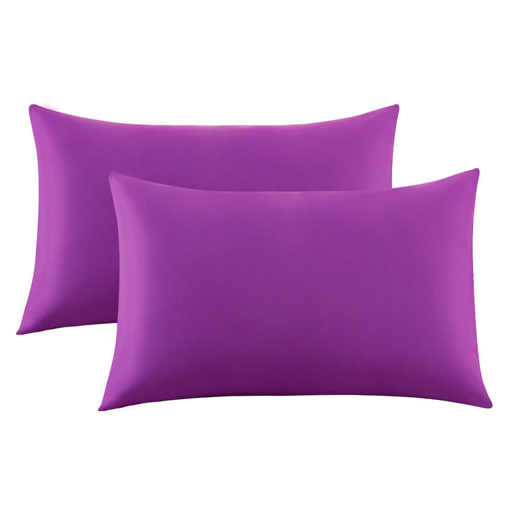 Decorative Luxurious Satin Pillowcase Set Avarnia