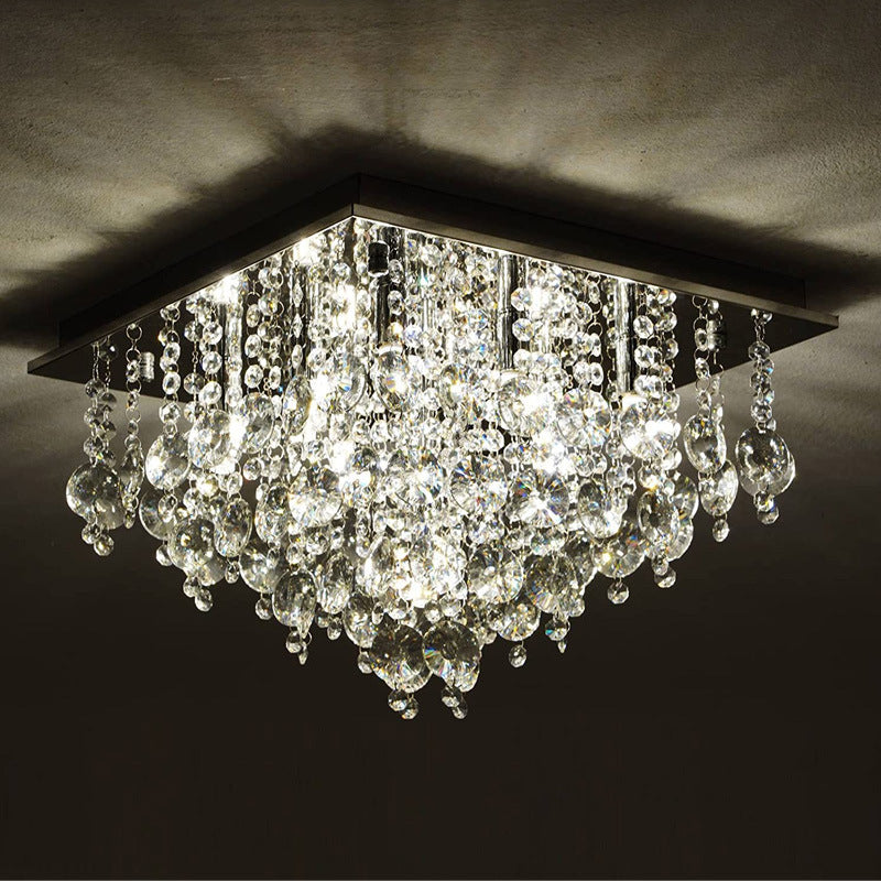 Crystal Drop Ceiling Light