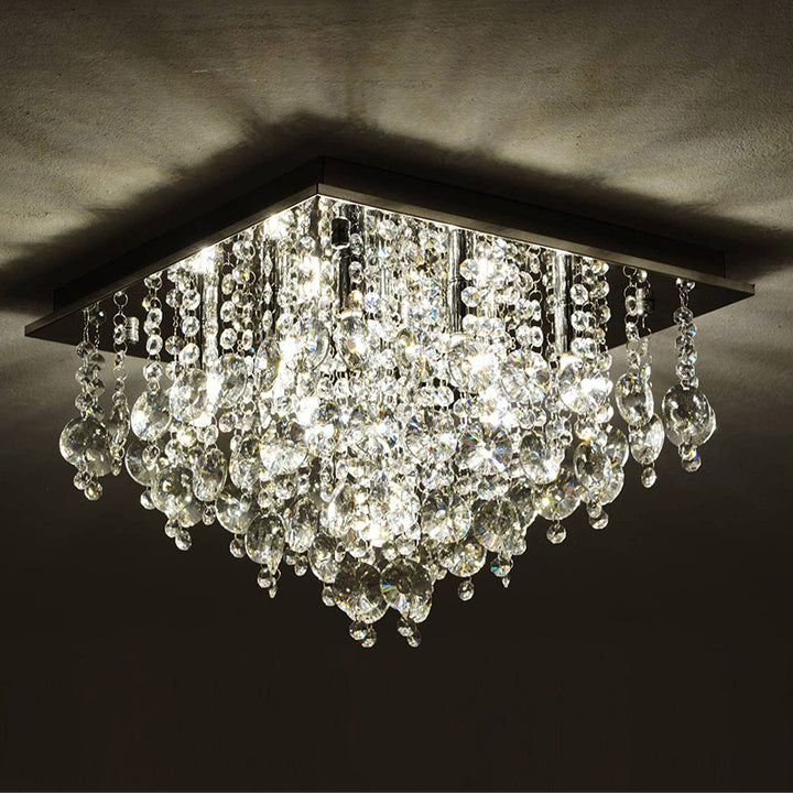 Crystal Drop Ceiling Light