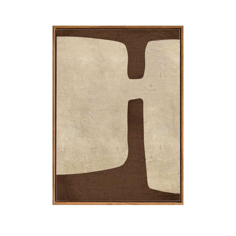 Abstract Minimalist Framed Artwork