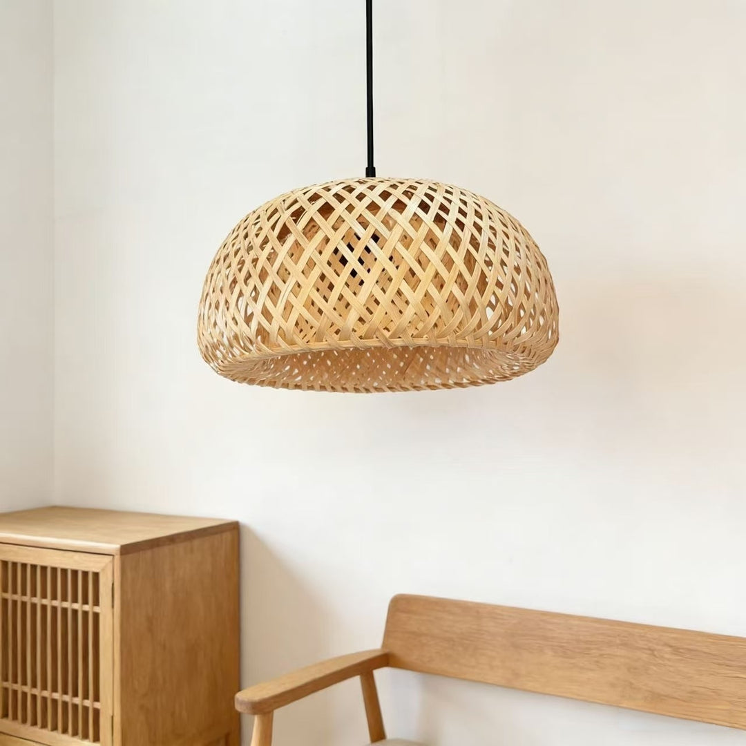 Hanging Bamboo Pendant Light