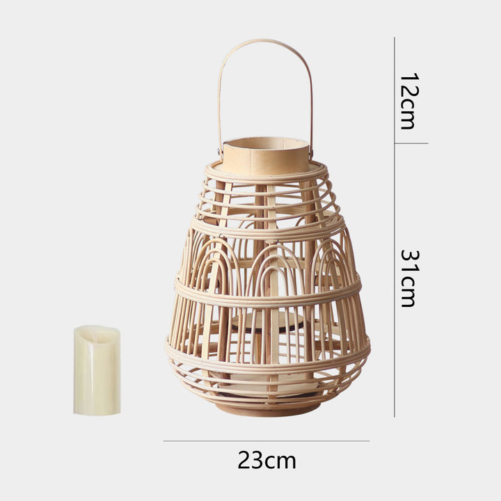 Handcrafted Rattan Lantern