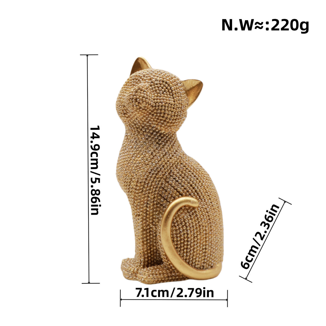 Decorative cat figurine