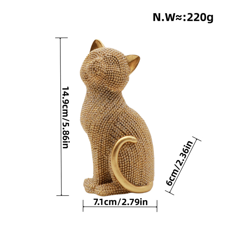 Decorative cat figurine
