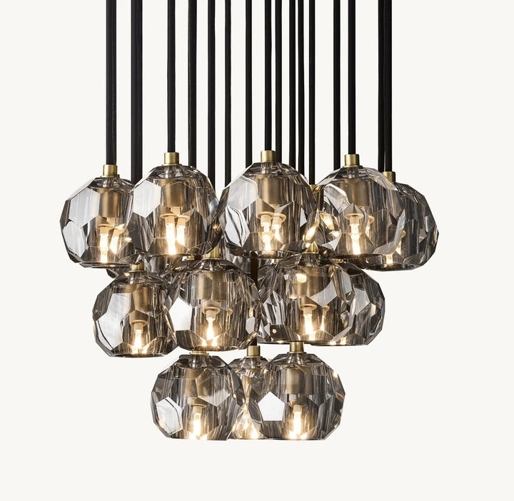 Crystal pendant lamp
