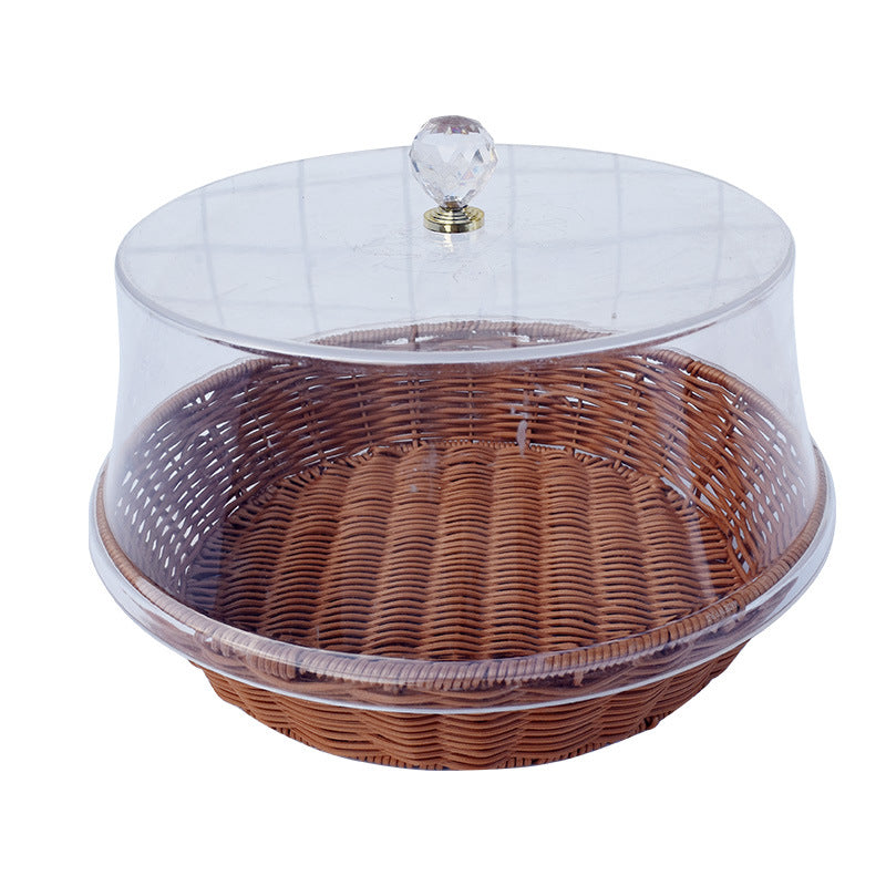 Crafted Transparent Food Covering Storage Bowls