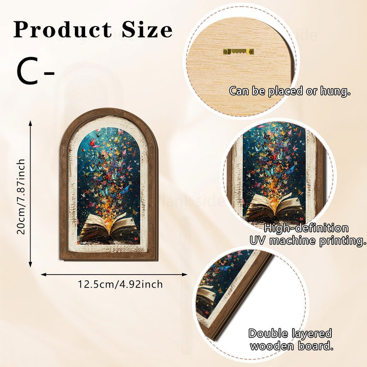 Wall decoration with lemon pattern
